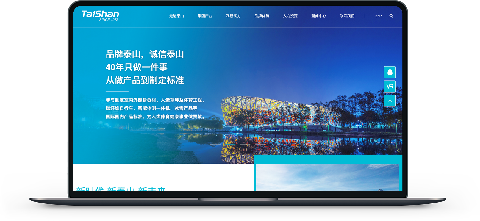 泰山集團(tuán)網(wǎng)站制作