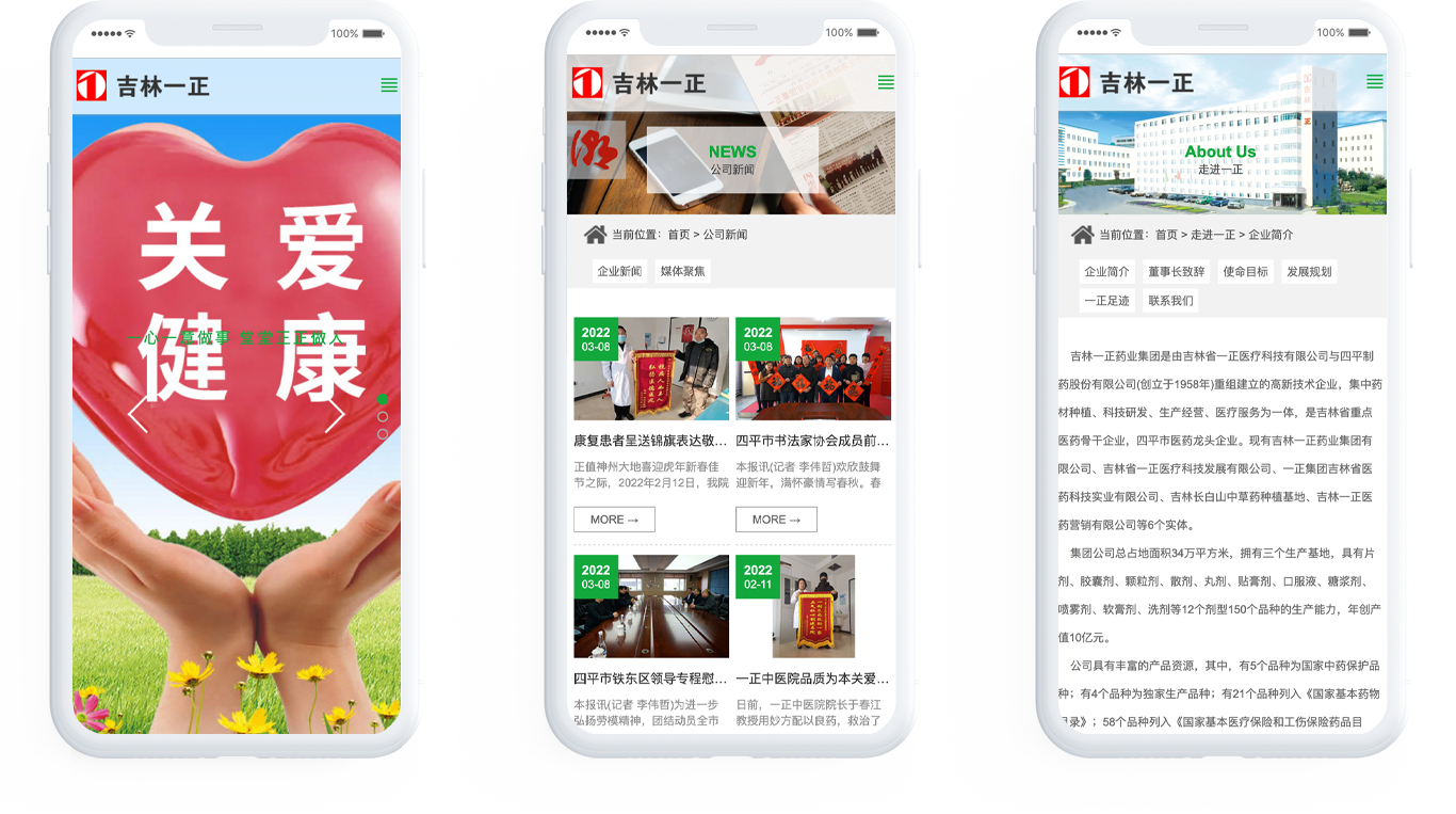 藥業(yè)企業(yè)網(wǎng)站設(shè)計
