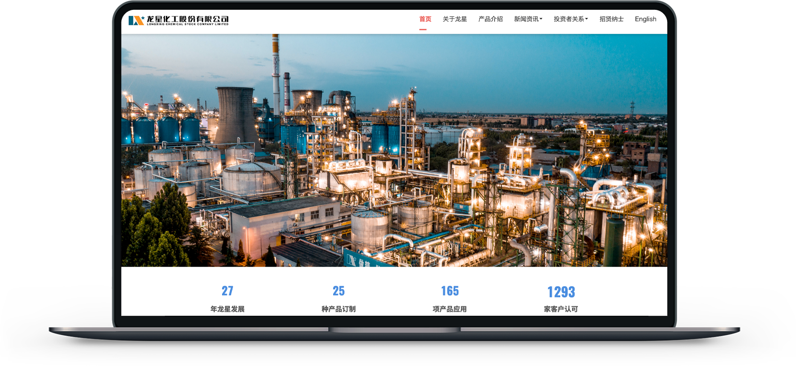 龍星化工網(wǎng)站建設(shè)